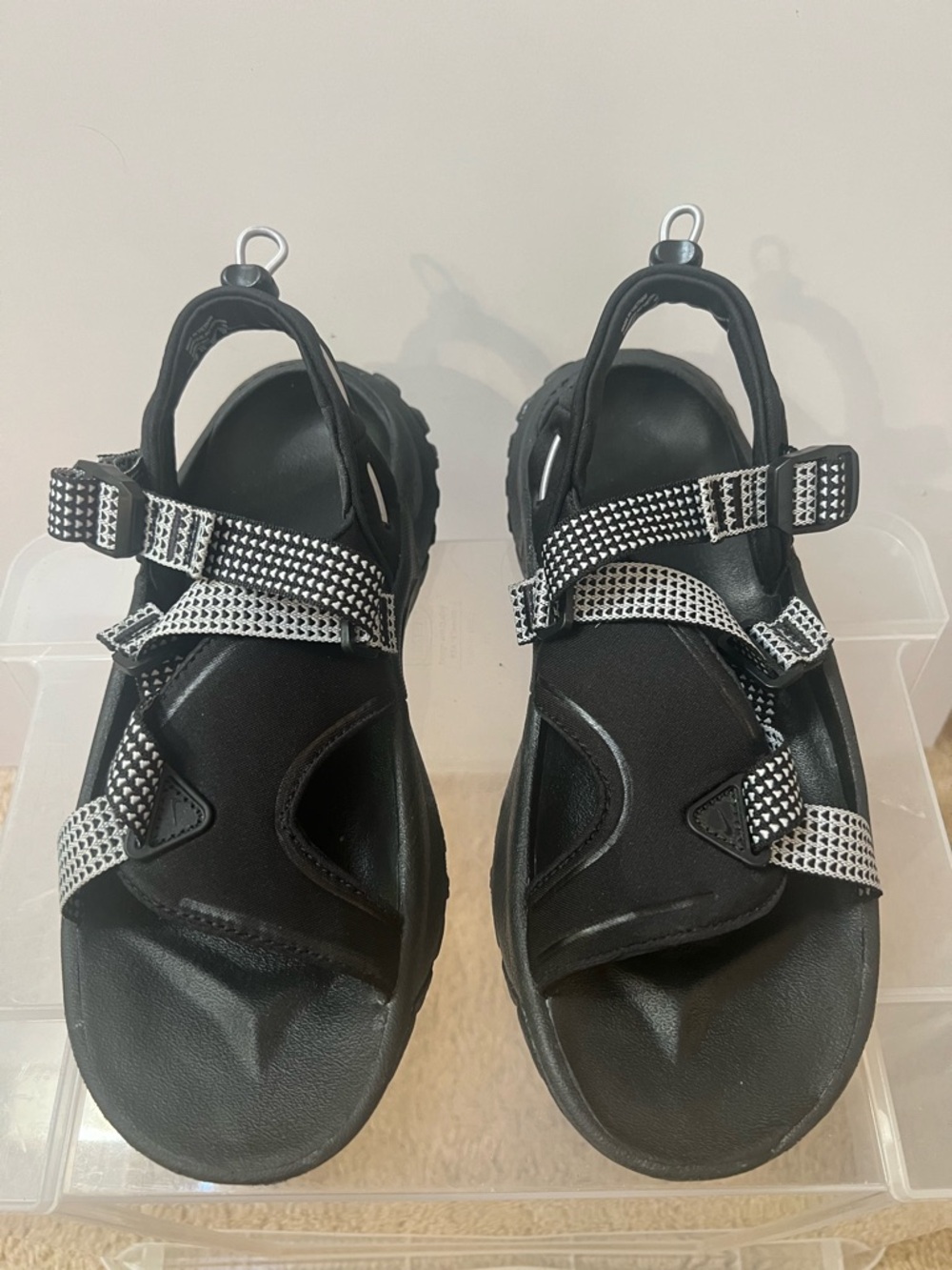 Nike Black Trail Sport Sandals